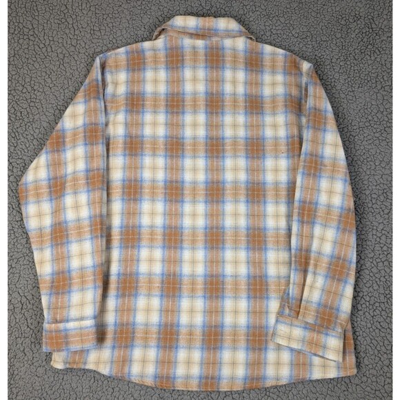 Princess Polly Plaid Oversized Flannel Button-up Shirt Shacket Size S/M - Picture 5 of 10